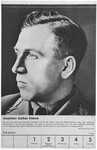 Portrait of Gauleiter Gustav Simon.

One of a collection of portraits included in a 1939 calendar of Nazi officials.