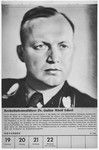 Portrait of Reichsstudentenfuehrer Gustav Adolf Scheel.