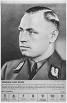 Portrait of Gauleiter Josef Grohe.

One of a collection of portraits included in a 1939 calendar of Nazi officials.