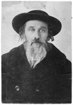 Portrait of the Spinka rebbe, Yosef Meir Weiss (author of Imre Yosef), of Maramaros-Sighet.