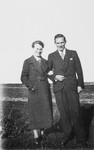 Portrait of Martha (Weissler) Karliner and her brother, Walter.