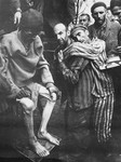 The evacuation of survivors from the Woebbelin concentration camp to an American field hospital.
