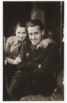 Portrait of  Pinchas Zygielbojm and his wife Roza.
