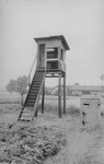 Watch tower #3 in the North-West part of Trzebinia, sub-camp of Auschwitz.