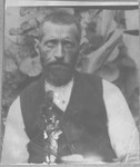 Portrait of Yosef Ischach.  He lived on Drinska 77 in Bitola.
