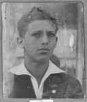 Portrait of Jak Albenda.  He was a glazier.  He lived at Sremska 12 in Bitola.
