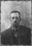 Portrait of Yakov Aroesti, son of Aron Aroesti.  He was a fruit merchant.