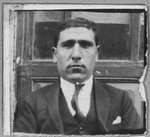 Portrait of Avram Aleshandra.  He lived at Belika Avliya 3 in Bitola.