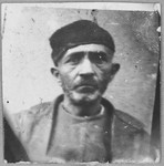 Portrait of Yosef Albocher.  He lived at Gligora 28 in Bitola.