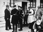 Heinrich Himmler on an inspection.  This image is from an album of SS photographs.