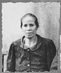 Portrait of Suncho Honen, wife of Natan.  She lived at Skopyanska 68 in Bitola.