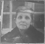 Portrait of Yafa Kalderon.  She lived at Orizarska 9 in Bitola.