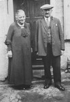Portrait of Henriette Gerson and Gustav Gerson.