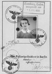 Child's passport of Ellen Markiewicz.