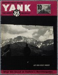 Cover of the June 1, 1945 Mediterranean Edition of "Yank: The Army Weekly," featuring an article on German atrocities at the Buchenwald concentration camp and the Ohrdruf sub-camp.