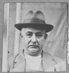 Portrait of Mordechai Testa.  He was a tailor.