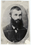 Portrait of Rabbi Chaim Yehuda Ehrenreich, uncle of the donor.