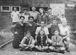 Young members of Hashomer Hatzair in a DP camp in Austria.