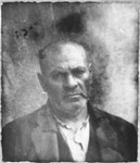 Portrait of Bohor Mishulam.  He lived at Gostivarska 13 in Bitola.