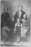 Portrait of Menachem Todelano, his wife, Miram, Mordechai Massot and his wife Luna.