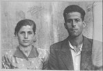 Portrait of Alberto Nachmias and Klara Nachmias.  They lived at Punika 88 in Bitola.