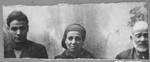 Portrait of Solomon Rosilio, his wife, Suncho, and his son Mair.