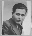 Portrait of Isak Pardo, son of Santo Pardo.  He was a second-hand dealer.