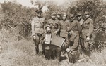 Group portrait of soldiers in the Polish Berling Army.