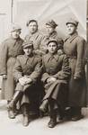 Group portrait of soldiers in the Polish Berling Army.