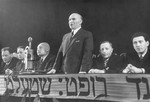 David Treger, chairman of the Central Committee of Liberated Jews in the U.S.