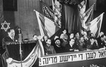A meeting of the Central Committee of Liberated Jews in the U.S.