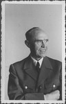 Portrait of Field Marshall Albert von Kesselring during an intermission in the IMT Nuremberg commission hearings investigating the Supreme Command of the German Armed Forces (OKW).
