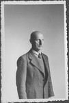Portrait of Field Marshall Wilhelm Ritter von Leeb taken during a recess in the IMT Nuremberg commission hearings investigating indicted Nazi organizations.