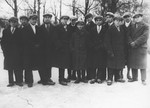 A group of Jewish men in Luboml.
