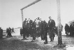 Execution by hanging of members of the Lvov Ghetto Judenrat.