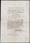 The marriage certificate of Siegfried and Regina Leib Jacobsberg, German Jewish refugees who were married in Shanghai.