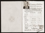 A vaccination certificate issued to Siegfried Jacobsberg by the Shanghai Quarantine Service.