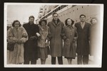 Jewish refugees arrive in San Francisco from Shanghai.