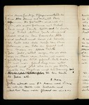 One page of a diary written by Elizabeth Kaufmann while living with the family of Pastor André Trocmé in Le Chambon-sur-Lignon.