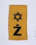 A Croatian armband with a Jewish star owned and taken into hiding by Teodora Basch.