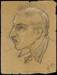 Sketch of Herman Vogel by Gabriel Sedlis.