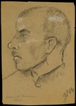 Sketch of Edmund Pohlmonn by Gabriel Sedlis.