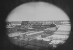 Exterior view of Landsberg prison where German war criminals were interned.