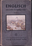Cover of the book, "English als erste Fremdsprache," published in Leipzig in 1947.
