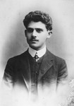 Portrait of Jakub Wajcblum, father of Estusia Wajcblum.