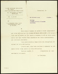 Letter to Chaim Cheichanow informing him that he has been enrolled in the Auxilliary Mutual Bank for Family Allocation.