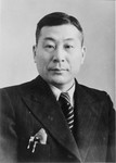 Portrait of Chiune Sugihara used in his passport.