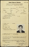 Certificate of identity in lieu of passport issued to Tobiasz Gross prior to his immigration to the United States.