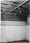 Interior view of a gas chamber the Mauthausen concentration camp.