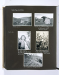 "Chateau La Hille: 1 September 1943-23 Oktober 1944," an album of children playing and of the landscape surrounding the Chateau La Hille.